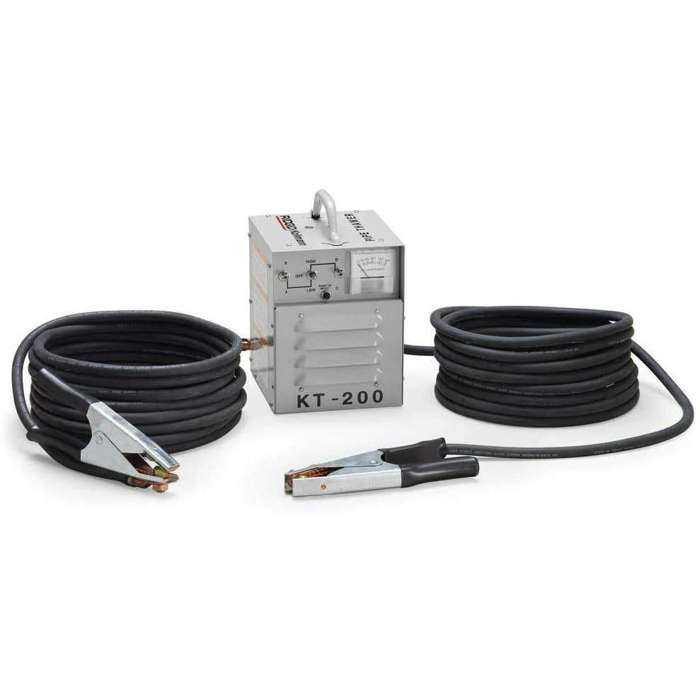 RIDGID 62747 KT-200 Pipe Thawer w/2-25' 1/0 Cables