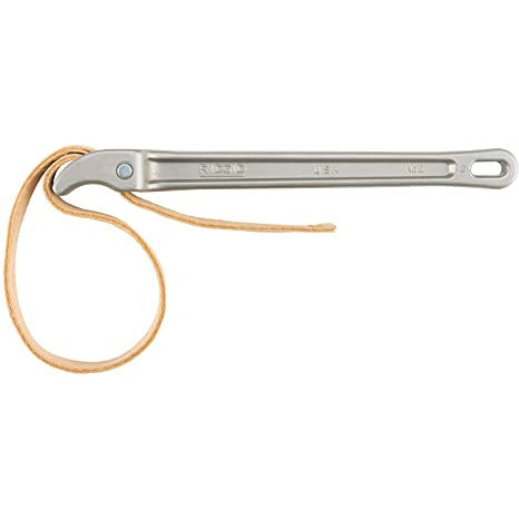 RIDGID 31350 #2 Aluminum Strap Wrench, 2-inch Capacity Adjustable Strap Wrench