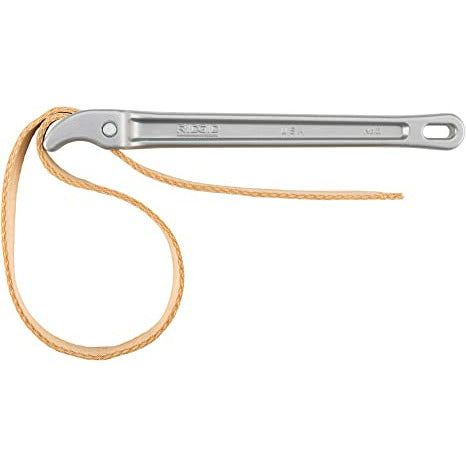 RIDGID 31345 5-1/2" Capacity Strap Wrench / Adjustable Strap Wrench / Brown