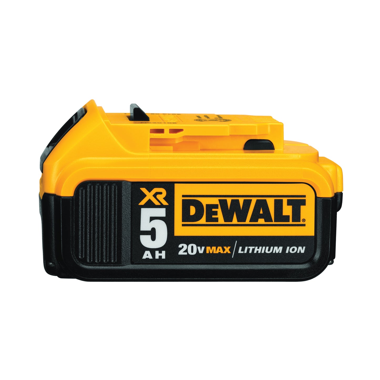 DeWALT® 20V MAX* XR DCB205 Premium Rechargeable Cordless Battery Pack, 5 Ah Lithium-Ion Battery, For Use With DeWalt® 20 V Power Tools
