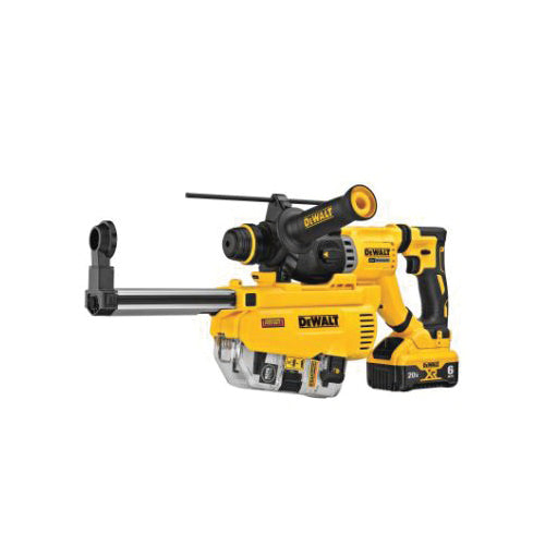 DeWALT® DCH263R2DH Brushless Cordless Rotary Hammer Kit, 1-1/8 in SDS-Plus®/Keyless Chuck, 20 VDC, 0 to 1165 rpm No-Load, 20V MAX* XR® Lithium-Ion Battery