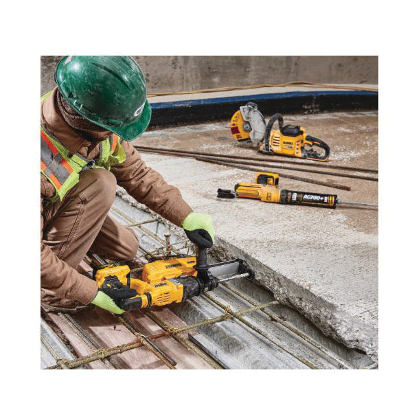 DeWALT® DCH263R2DH Brushless Cordless Rotary Hammer Kit, 1-1/8 in SDS-Plus®/Keyless Chuck, 20 VDC, 0 to 1165 rpm No-Load, 20V MAX* XR® Lithium-Ion Battery