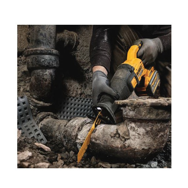 DeWALT® DCS389X1 Brushless Cordless Reciprocating Saw Kit, 1-1/8 in L Stroke, 0 to 3000 spm, 60 VDC, 17.725 in OAL, Straight Stroke