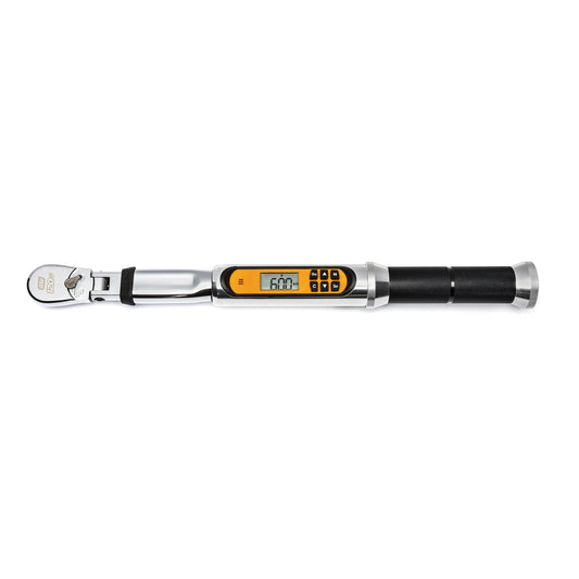 GEARWRENCH 120XP 85195 Flex Head Electronic Torque Wrench With Angle  3/8 in Drive