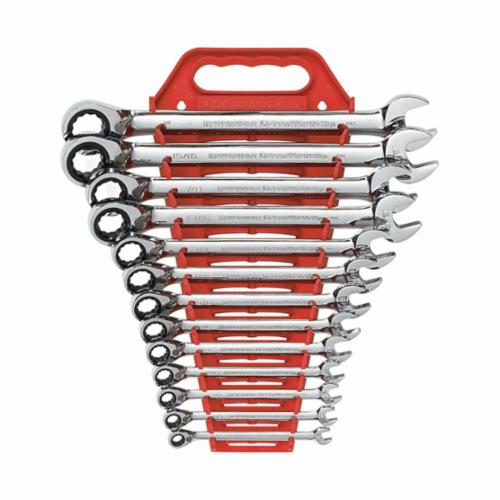 GEARWRENCH® 9509N Reversible Regular Length Combination Ratcheting Wrench Set  13 Pieces