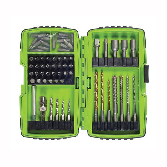 Greenlee® DDKIT-1-68 Drill Driver Bit Kit  68 Pieces