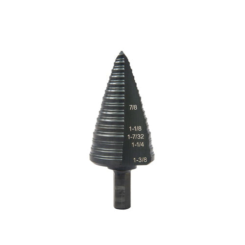 Greenlee GSB12 Multi-Hole Step Drill Bit  3/16 in Dia Min Hole