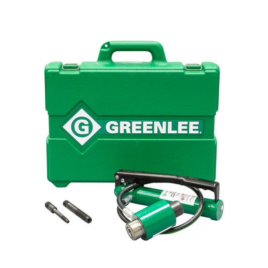 Greenlee® 7646 Hydraulic Kit Punch Driver Kit With Hand Pump  12 ga THK Max Stainless Steel