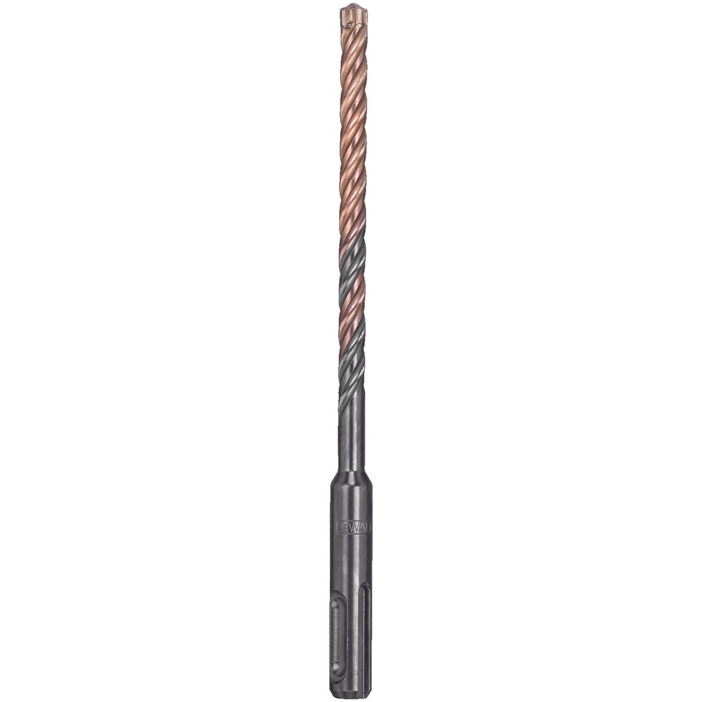 DeWALT® HIGH IMPACT CARBIDE™ DW5517B25 Hammer Drill Bit, 1/4 in Drill Bit, 25/64 in SDS-Plus® Shank, 4 in D Cutting, Solid Carbide Cutting Edge, 6 in OAL