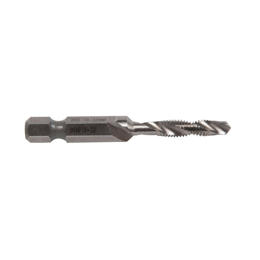 Greenlee® DTAP10-32 Quick-Change Standard Length Combination Drill and Tap  2B Class of Fit