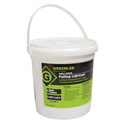 Greenlee® Cable-Cream™ CRM-1 Non-Flammable Non-Hazardous Pulling Lubricant  1 gal Pail