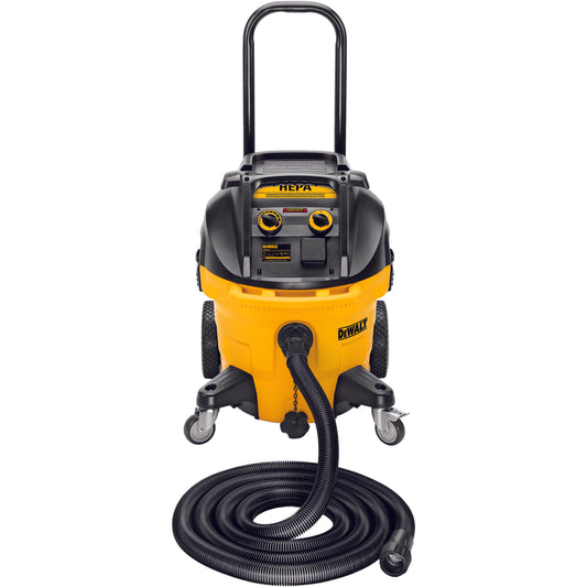 DeWALT® DWV012 Wet/Dry Dust Extractor, 15 A, 10 gal Tank, 120 VAC, 140 cfm Air Flow, HEPA Filter