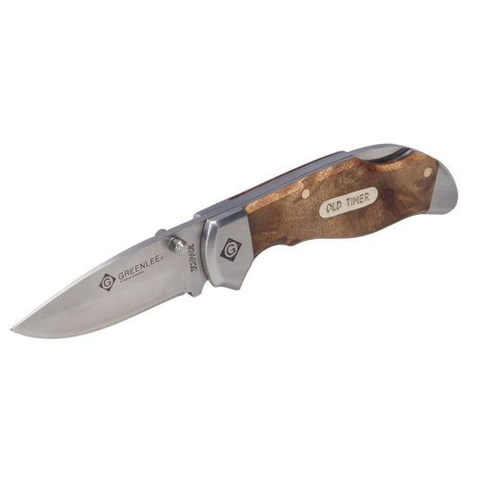 Greenlee® Old Timer® 0652-24 Folding Knife  440C Stainless Steel Drop Point Blade