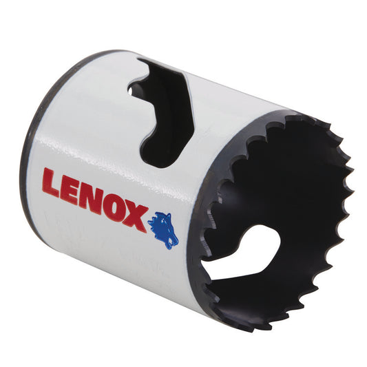 Lenox SPEED SLOT 3002828L Hole Saw With T2 Technology With T2 Technology, 1-3/4 in Dia, 1-7/8 in D Cutting, Bi-Metal Cutting Edge, 5/8 in Arbor