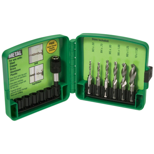 Greenlee® DTAPKITM Drill/Tap Kit  6 Pieces