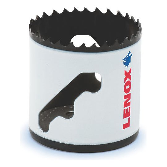 Lenox SPEED SLOT 3003232L Hole Saw With T2 Technology With T2 Technology, 2 in Dia, 1-7/8 in D Cutting, Bi-Metal Cutting Edge, 5/8 in Arbor