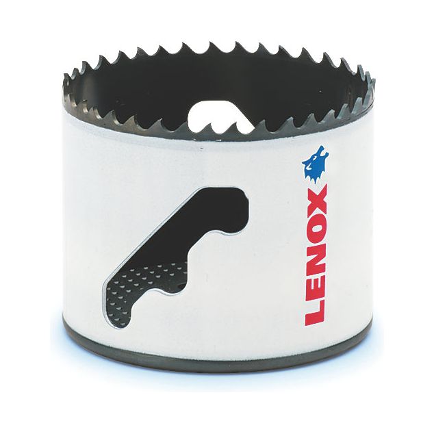 Lenox SPEED SLOT 3004040L Hole Saw With T2 Technology With T2 Technology, 2-1/2 in Dia, 1-7/8 in D Cutting, Bi-Metal Cutting Edge, 5/8 in Arbor