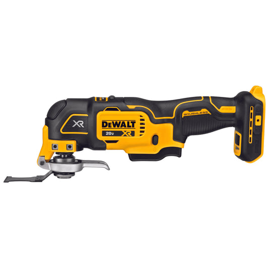 DeWALT® DCS356B 3-Speed Brushless Cordless Oscillating Multi-Tool, 0 to 13000/0 to 17000/0 to 20000 opm Speed, 20 VDC, 20V MAX* XR® Lithium-Ion Battery