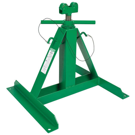 Greenlee® 683 Adjustable Screw Jackstand Reel Assembly  2500 lb Load