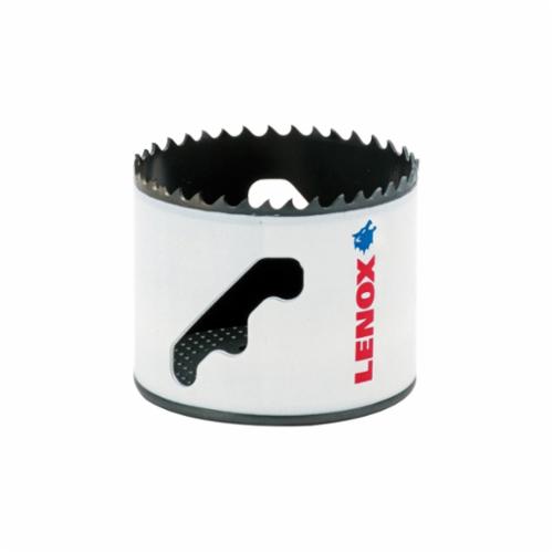 Lenox SPEED SLOT 3001818L Hole Saw With T2 Technology With T2 Technology, 1-1/8 in Dia, 1-7/8 in D Cutting, Bi-Metal Cutting Edge, 1/2 in Arbor