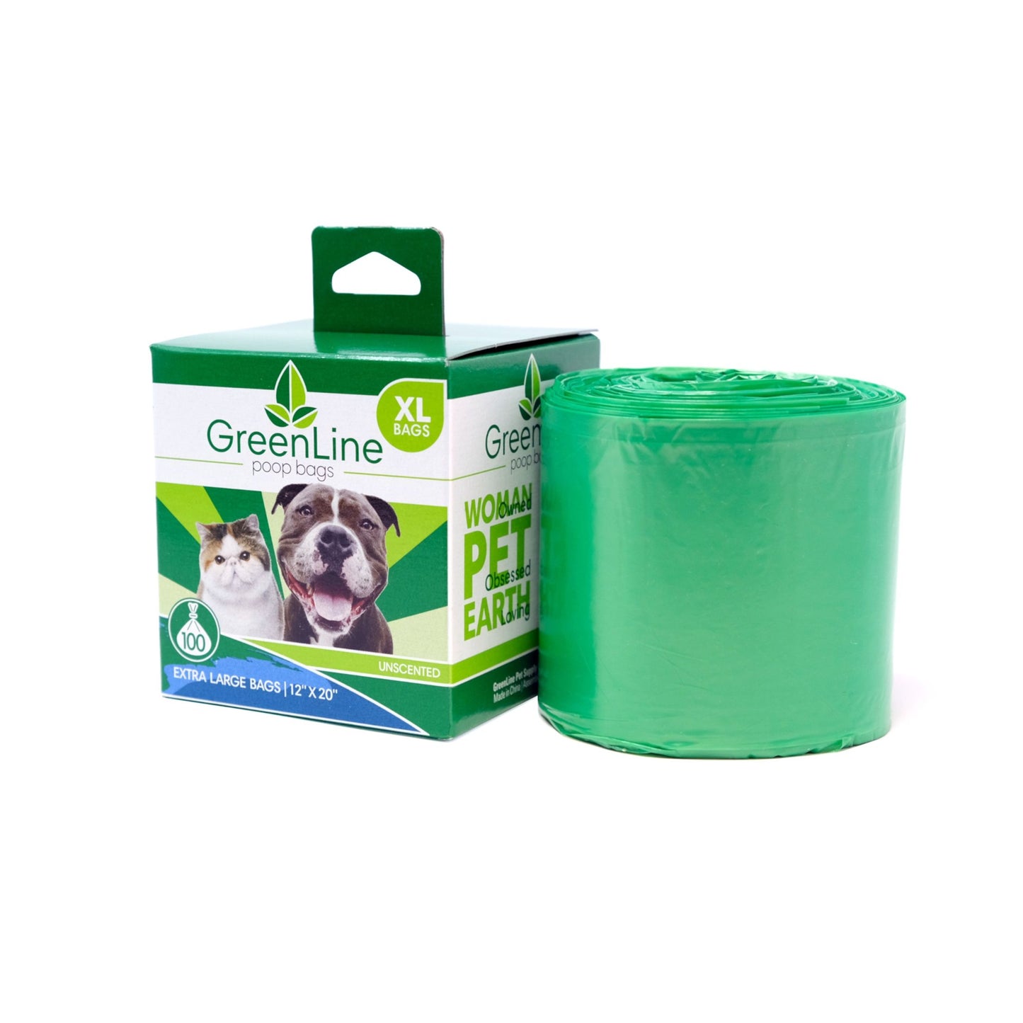 GreenLine XL Poop Bags – Eco-Friendly and Convenient Solution for Pet Waste Disposal