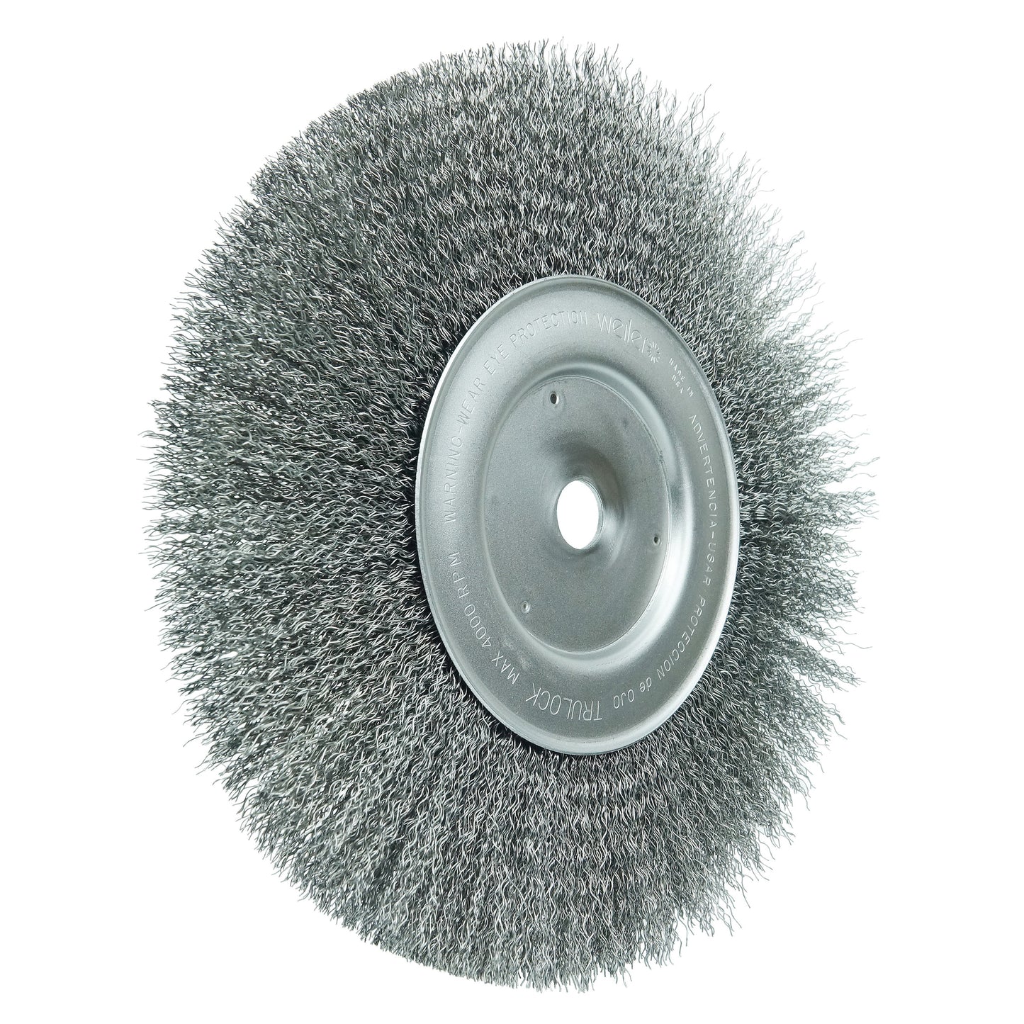 Weiler 01258 Narrow Face Wheel Brush  10 in Dia Brush