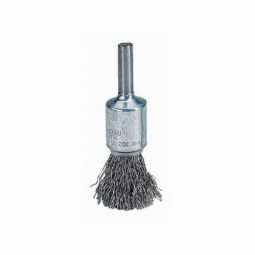 Weiler 10014 Stem Mount End Brush  1/2 in Dia Brush