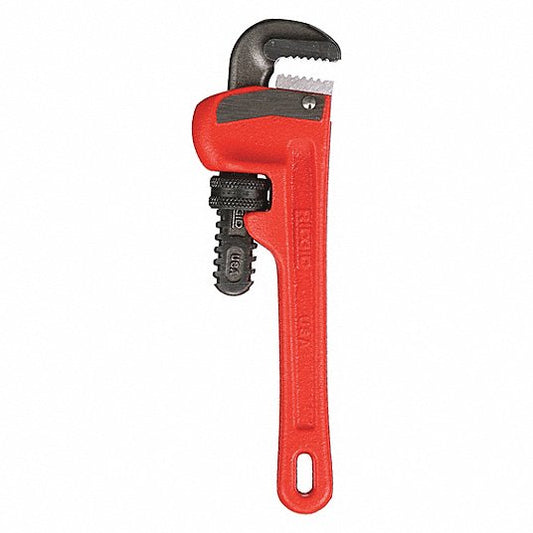 RIDGID 31000 Model 6" Heavy-Duty Straight Pipe Wrench / 6-inch Plumbing Wrench / Red