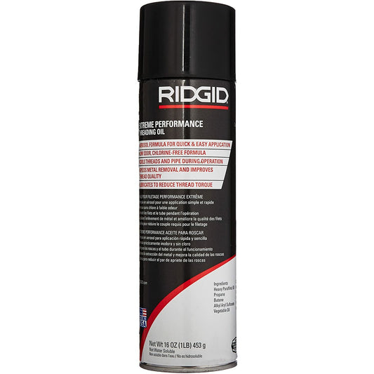 Ridgid 22088 Extreme Performance Aerosol Threading Oil