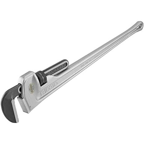 RIDGID 31115 Model No. 848 Aluminum Straight Pipe Wrench / 48-inch Plumbing Wrench