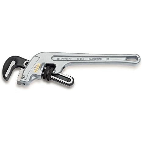 RIDGID 90107 Model No. E-910 Aluminum End Wrench / 10-inch Plumbing Wrench / Silver