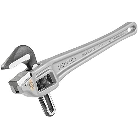 RIDGID 31125 Model 18" Aluminum Offset Pipe Wrench / 18-inch Plumbing Wrench