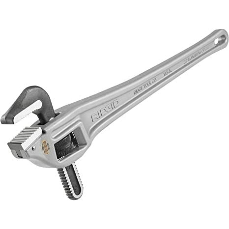 RIDGID 31130 Model 24" Aluminum Offset Pipe Wrench / 24-inch Plumbing Wrench