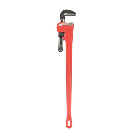 RIDGID 31040 Model 48" Heavy-Duty Straight Pipe Wrench / 48-inch Plumbing Wrench / Red