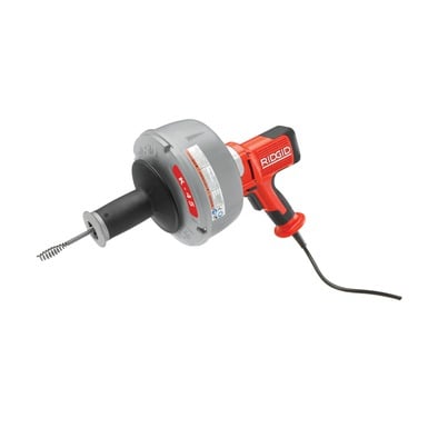 RIDGID 35473 Model No. K-45AF Sink Machine with C-1 5/16 Inch Inner Core Cable and AUTOFEED Control / Sink Drain Cleaner Machine and Bulb Drain Auger
